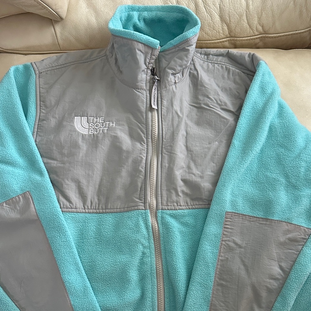 Women's Aqua and Gray Ski Jacket